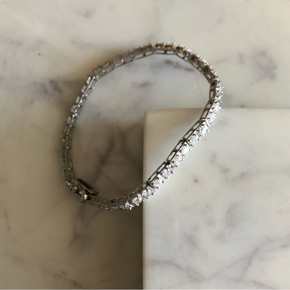 925 Silver Tennis Bracelet